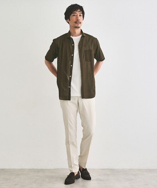 TAKEO KIKUCHI（タケオキクチ） シャツ 半袖 ローン半袖シャツ メンズ