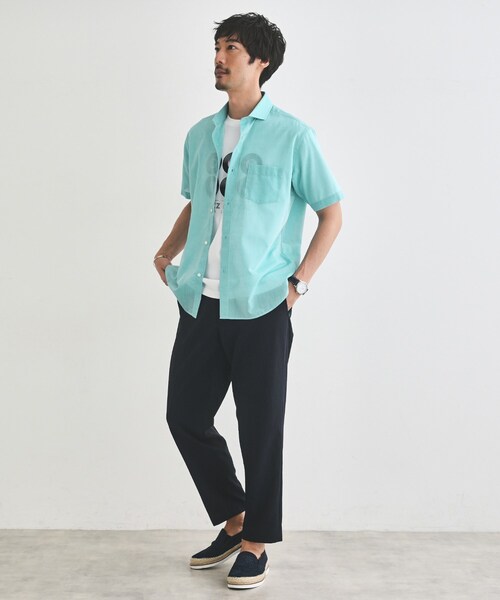 TAKEO KIKUCHI（タケオキクチ） シャツ ローン半袖シャツ メンズ 