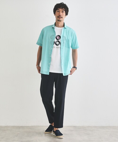 TAKEO KIKUCHI（タケオキクチ） シャツ ローン半袖シャツ メンズ