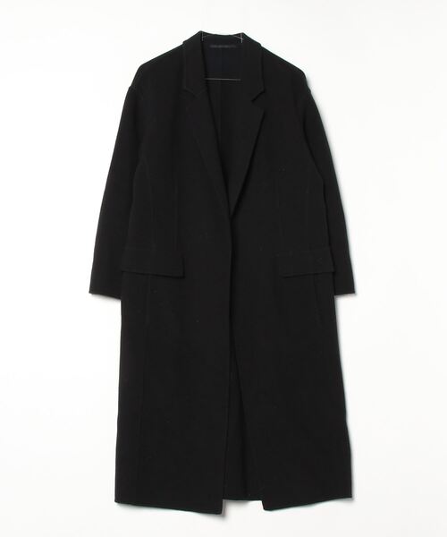 AP STUDIO」 チェスターコート 36 ブラック レディース