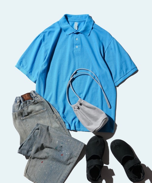 JERZEES ポロシャツ / ジャージーズ OVER DYE 6.5OZ POLO SHIRTS