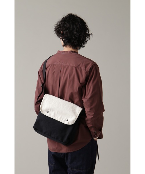 MHL. ショルダーバック MHL. 「MHL.」 ショルダーバッグ - ホワイト メンズ : ZOZOTOWN