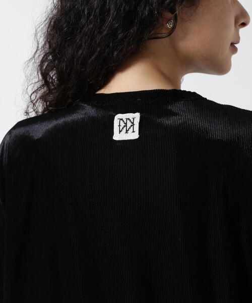 YENN tシャツ YENN（イエン）VELVET RELAX TOPS /Y253-82070 