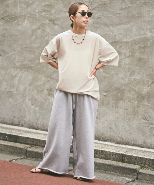 YENN tシャツ YENN（イエン）VELVET RELAX TOPS /Y253-82070 