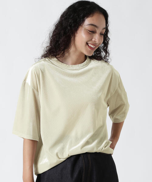 YENN tシャツ YENN（イエン）VELVET RELAX TOPS /Y253-82070 