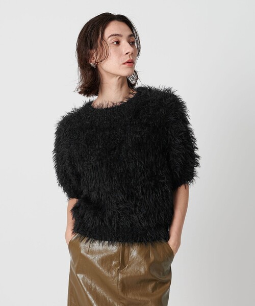 BEAUTY＆YOUTH UNITED ARROWS ニット セーター フェザーヤーン