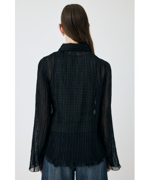 MOUSSY（マウジー） ブラウス シャツ 夏 「EC・一部店舗限定」SHEER