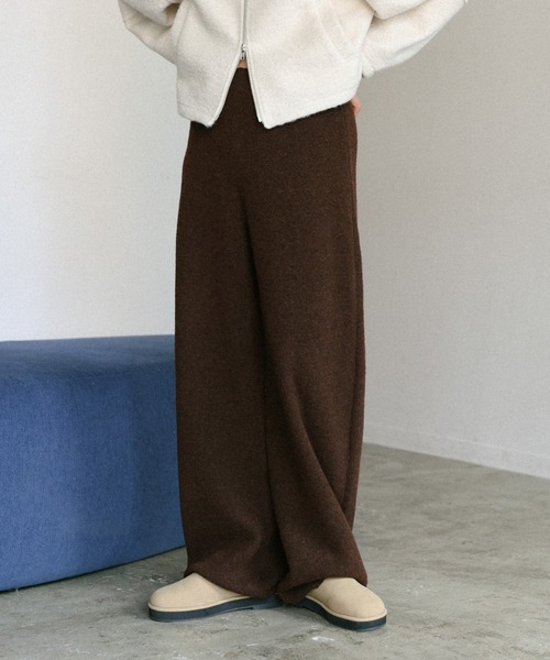 select MOCA（セレクトモカ） パンツ ニットバルーンパンツ レディース