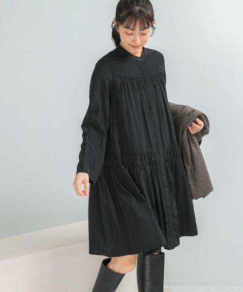 ワンピース シャドーチェックミニワンピース : ZOZOTOWN Yahoo!店