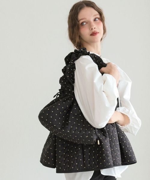 DONOBAN（ドノバン） トートバッグ ドットキルティングバッグ