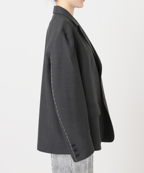 cityshop テーラードジャケット　黒 cityshop テーラードジャケット 黒