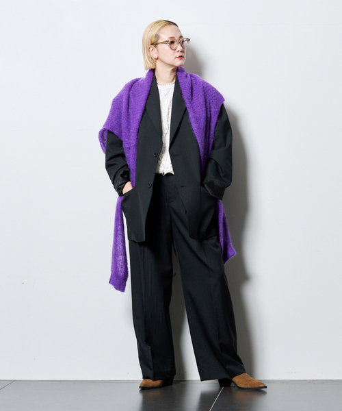 cityshop テーラードジャケット　黒 CITYSHOP ジャケット テーラードジャケット SINGLE レディース