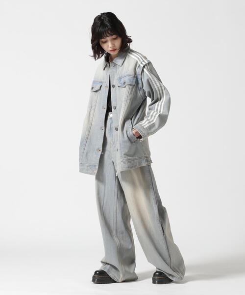 adidas デニムジャケット　S adidas/アディダス ADILENIUM SEASON デニム ジャケット G