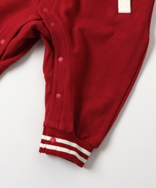 ベビー服 ロンパース スタジャン風カバーオール | BREEZE | 12