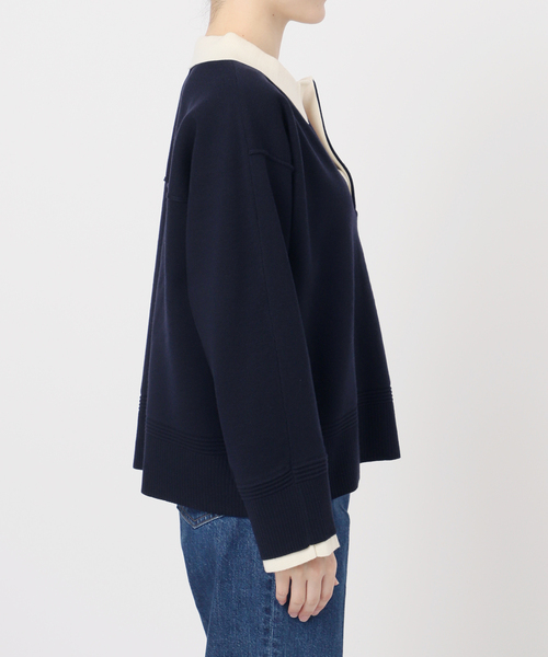 B.C STOCK（ベーセーストック） ニット セーター 手洗い可 / 襟付き