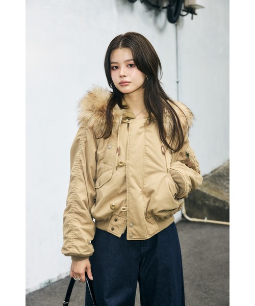 MOUSSY コート アウター 「25年AW新作」SHORT N2B レディース