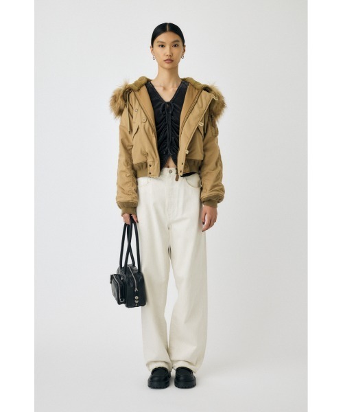 MOUSSY コート アウター 「25年AW新作」SHORT N2B レディース