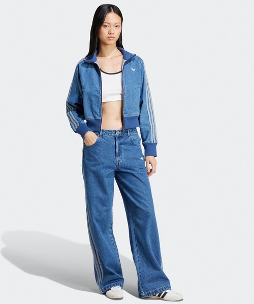 【完売品】Adidas 正規品　デニム　ジーンズ　レディース　xs 新品未使用 adidas（アディダス） ジーンズ デニム デニムパンツ DENIM 3S PANT