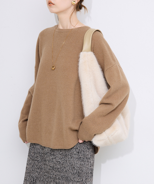 SLOBE IENA（スローブイエナ） ニット セーター ラムウールプル