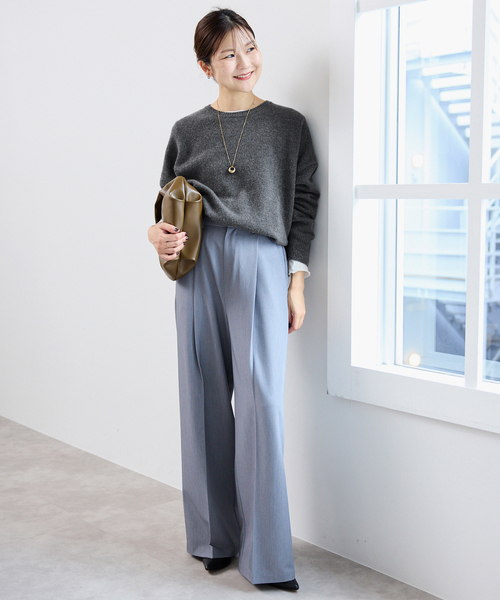 ☆美品◆スローブイエナ◆ クロップドクロスプルオーバー slobe iena プルオーバー（SLOBE IENA）のおすすめ人気商品一覧