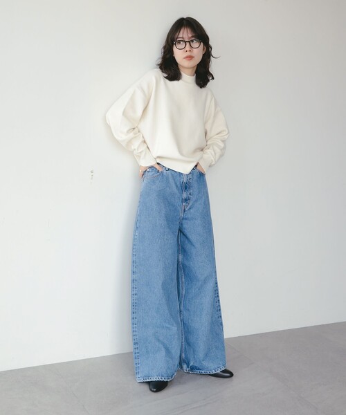 アンゴラニットプルオーバー アンゴラ混Vネックニットプルオーバー,LBC| TOKYO DESIGN CHANNEL
