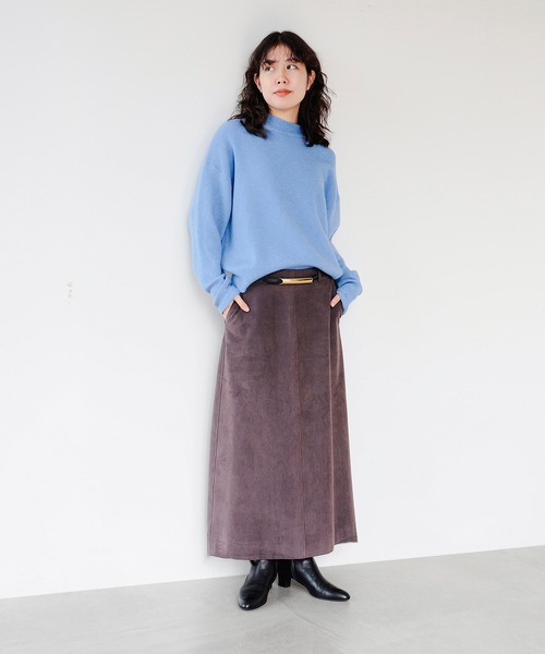 新品＊アンゴラ混刺繍ニットプルオーバー B：MING by BEAMS（ビーミング by ビームス） ニット セーター