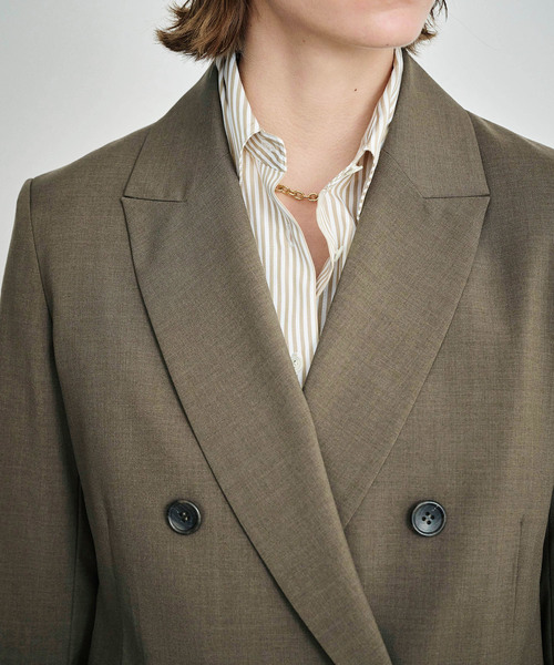 N.O.R.C ジャケット テーラードジャケット ピークドラペルダブル