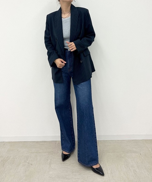 N.O.R.C ジャケット テーラードジャケット ピークドラペルダブル