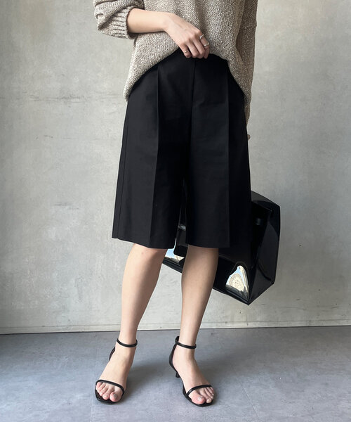 「DouDou」 ハーフパンツ FREE モカ レディース_画像9