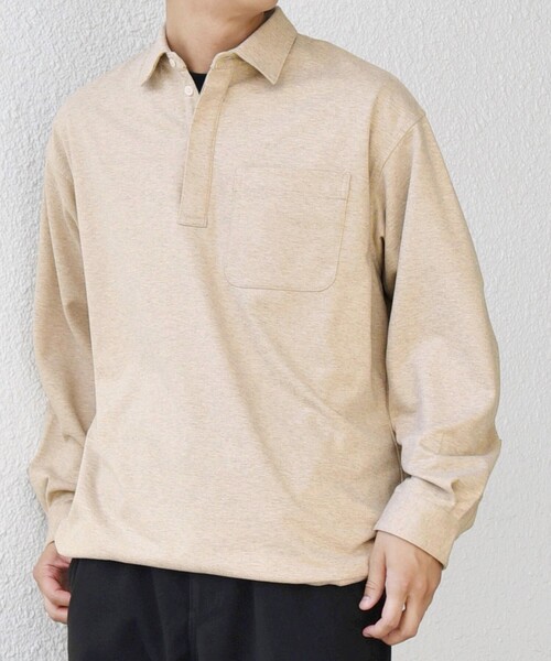 SHIPS any シャツ any: 360° THE CIRCLE STRETCH ウールライク