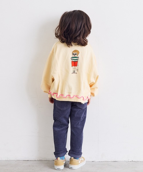 MARKEY'S トレーナー マエウシロプリントトレーナー キッズ 子供服