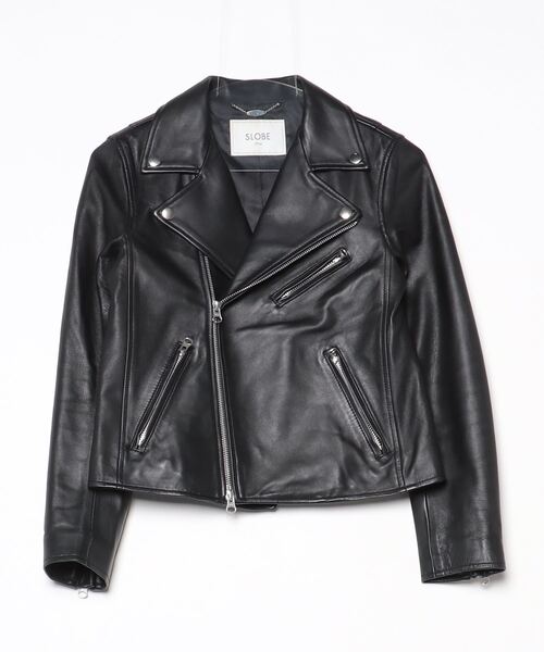 SLOBE IENA（スローブイエナ） ライダースジャケット 36 ブラック