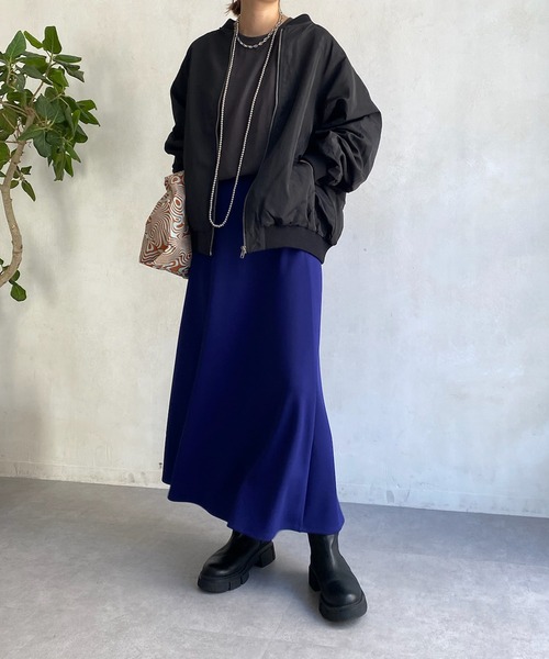 DouDou（ドゥドゥ） ジップアップブルゾン FREE ブラック レディース