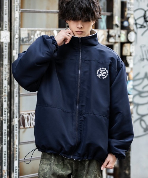 Rocky Monroe ブルゾン アウター 2Wayリバーシブル 両A面オーバー