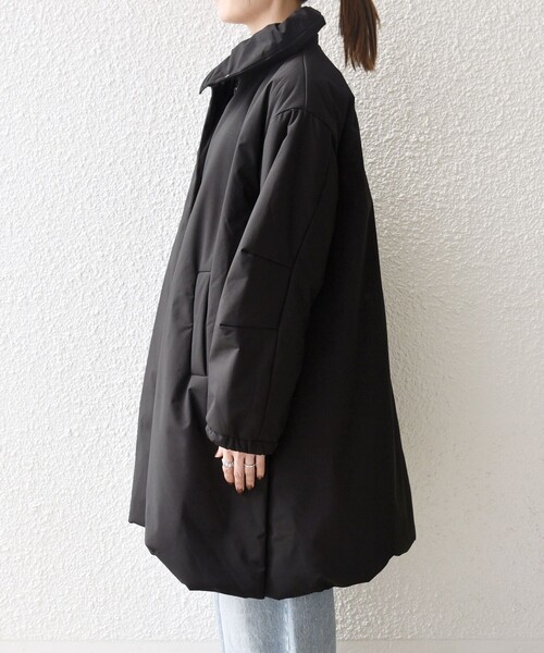 SHIPS any コート アウター any:「多機能」中綿 2WAY フーディー