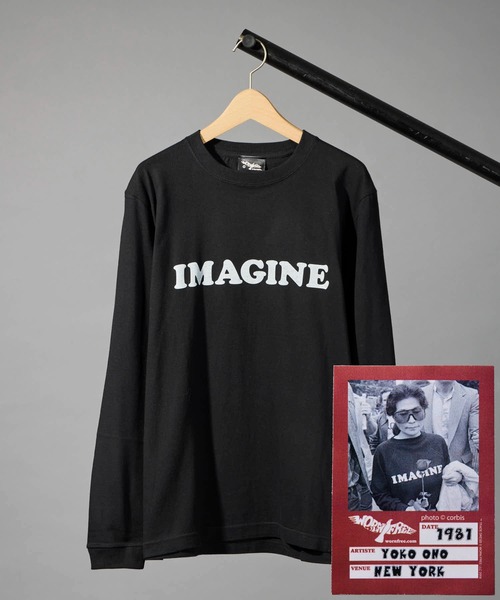 WORN FREE tシャツ 「 WORN FREE / ウォーンフリー 」YOKO ONO IMAGINE 