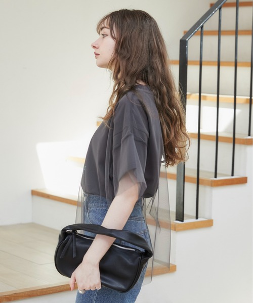 「ANGIE」 半袖Tシャツ FREE ゴールド レディース_画像6