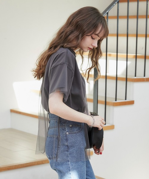 「ANGIE」 半袖Tシャツ FREE ゴールド レディース_画像8