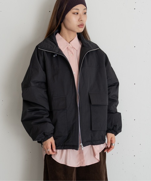 hwyl（ヒュイル） ダウンコート ダウンジャケット ダブルジップ 中綿