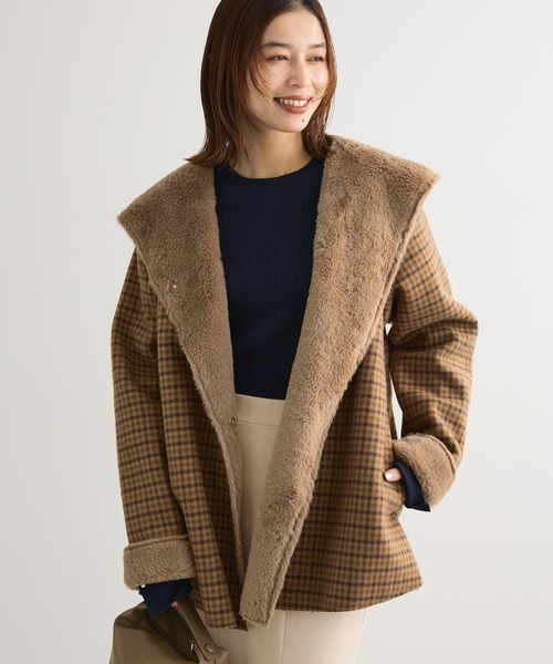 Green Parks（グリーンパークス） コート アウター フーディガウン