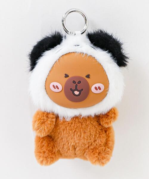WEGO（ウィゴー） キーホルダー WEGO/ぷっくりカピバラぬいぐるみ