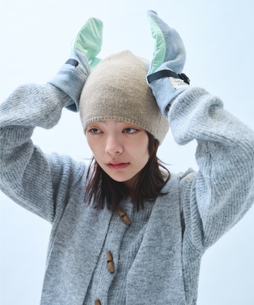 common gull products. アームカバー さみしさの気配がするフリース 