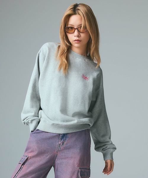 X-girl（エックスガール） トレーナー スウェット NEON BOX