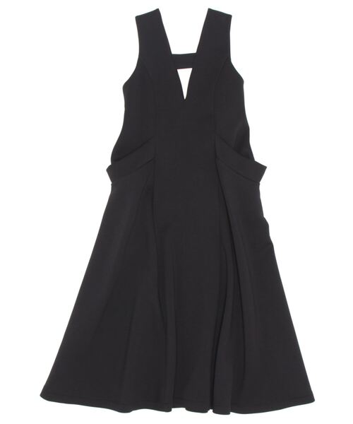 UN3D.（アンスリード） サロペットスカート 38 グリーン レディース