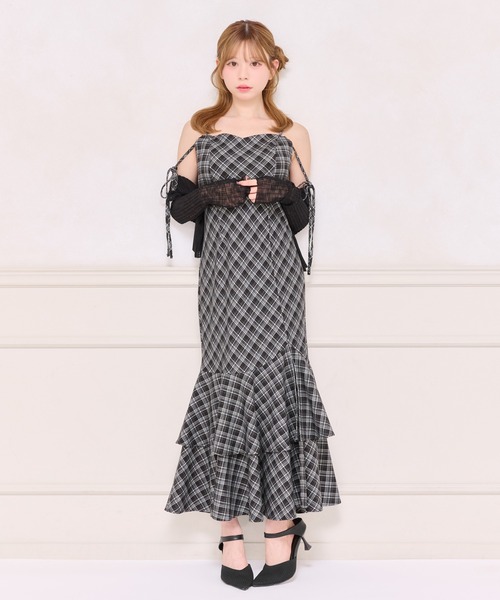 apres jour（アプレジュール） ワンピース デザインティアードキャミ