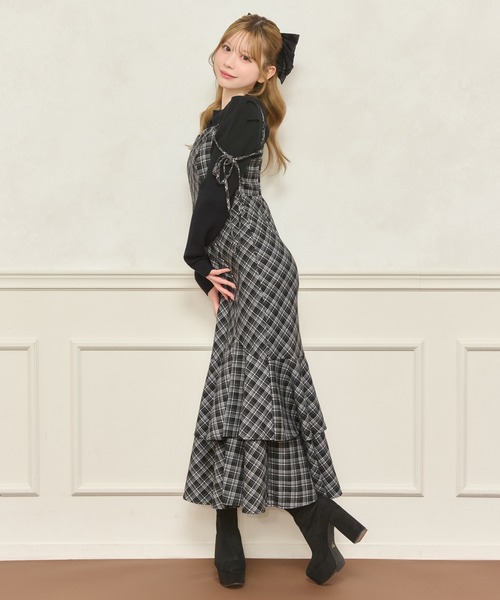 apres jour（アプレジュール） ワンピース デザインティアードキャミ