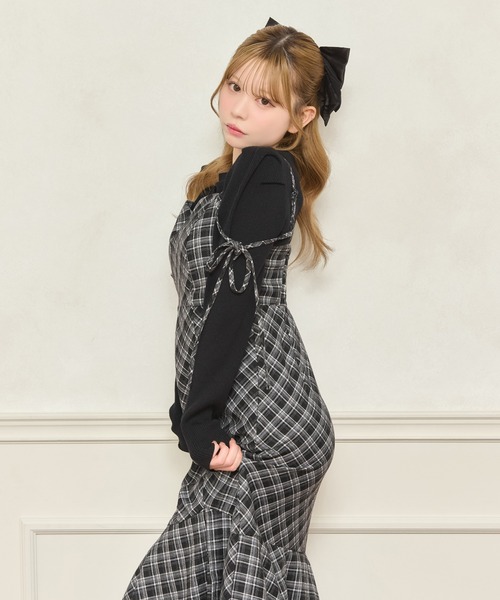 apres jour（アプレジュール） ワンピース デザインティアードキャミ