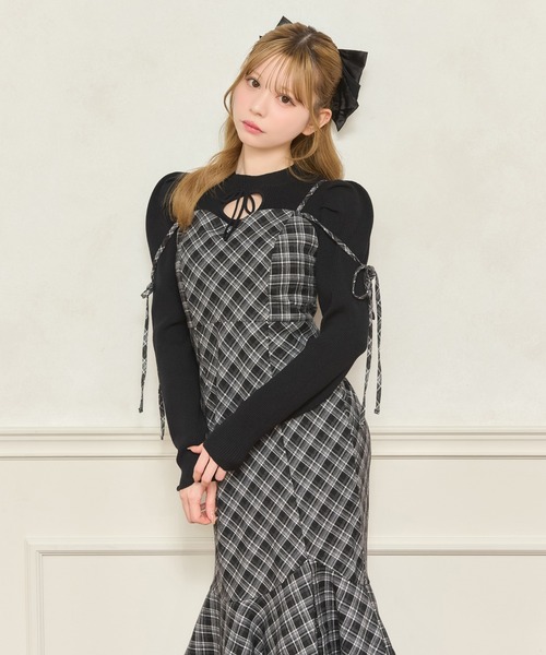 apres jour（アプレジュール） ワンピース デザインティアードキャミ