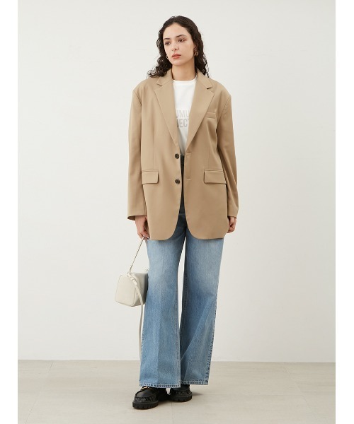 ミラオーウェン　Mila Owen ベージュ テーラードジャケット　ブレザー Mila Owen（ミラオーウェン） テーラードジャケット 0 ベージュ