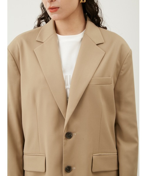 Mila Owen（ミラオーウェン） テーラードジャケット FREE ベージュ